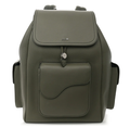 CHRISTIAN DIOR GRAINED CALFSKIN SADDLE DRAWSTRING BACKPACK