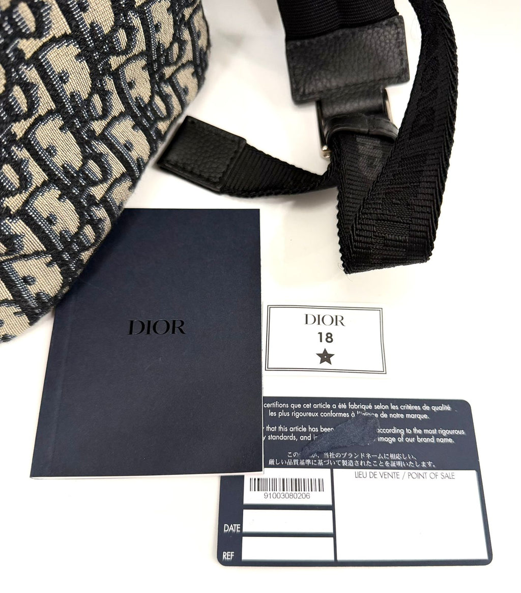 DIOR OBLIQUE CALFSKIN RIDER BACKPACK