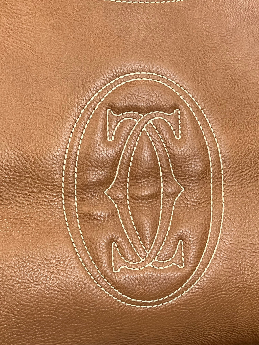 CARTIER LEATHER MARCELLO DE CARTIER SHOULDER BAG