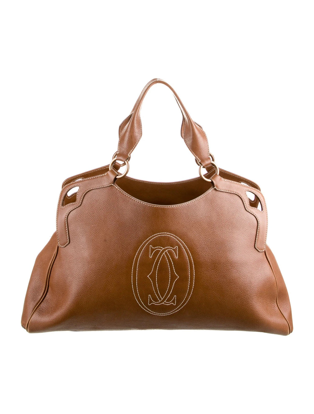 CARTIER LEATHER MARCELLO DE CARTIER SHOULDER BAG