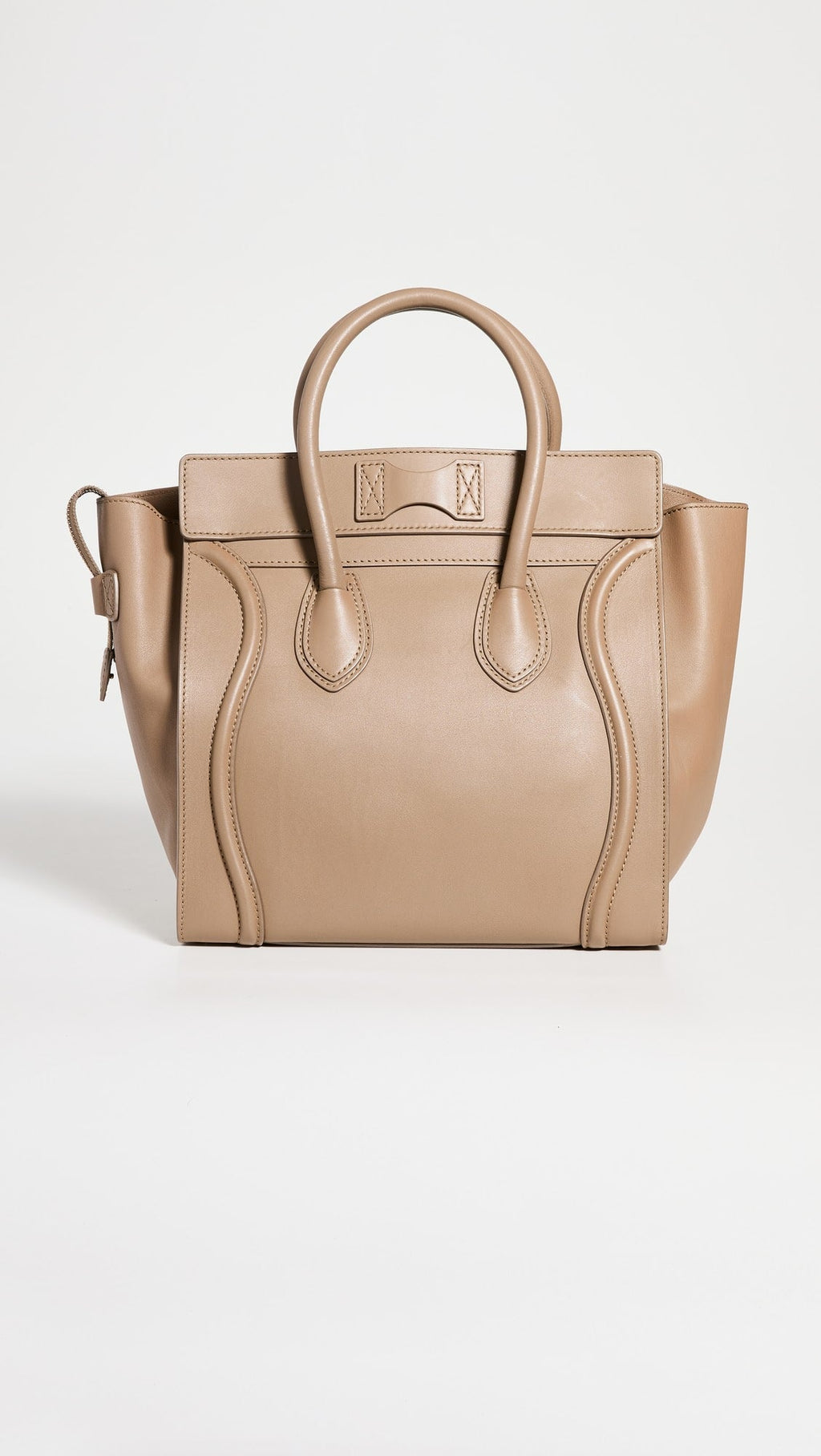 CÉLINE CALFSKIN LEATHER MICRO LUGGAGE BAG