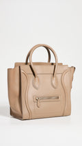 CÉLINE CALFSKIN LEATHER MICRO LUGGAGE BAG