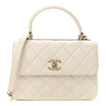 CHANEL QUILTED LAMBSKIN SMALL TRENDY CC HANDLE FLAP BAG