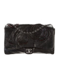 CHANEL PARIS SHANGHAI CAMELLIA FLAP BAG-HS