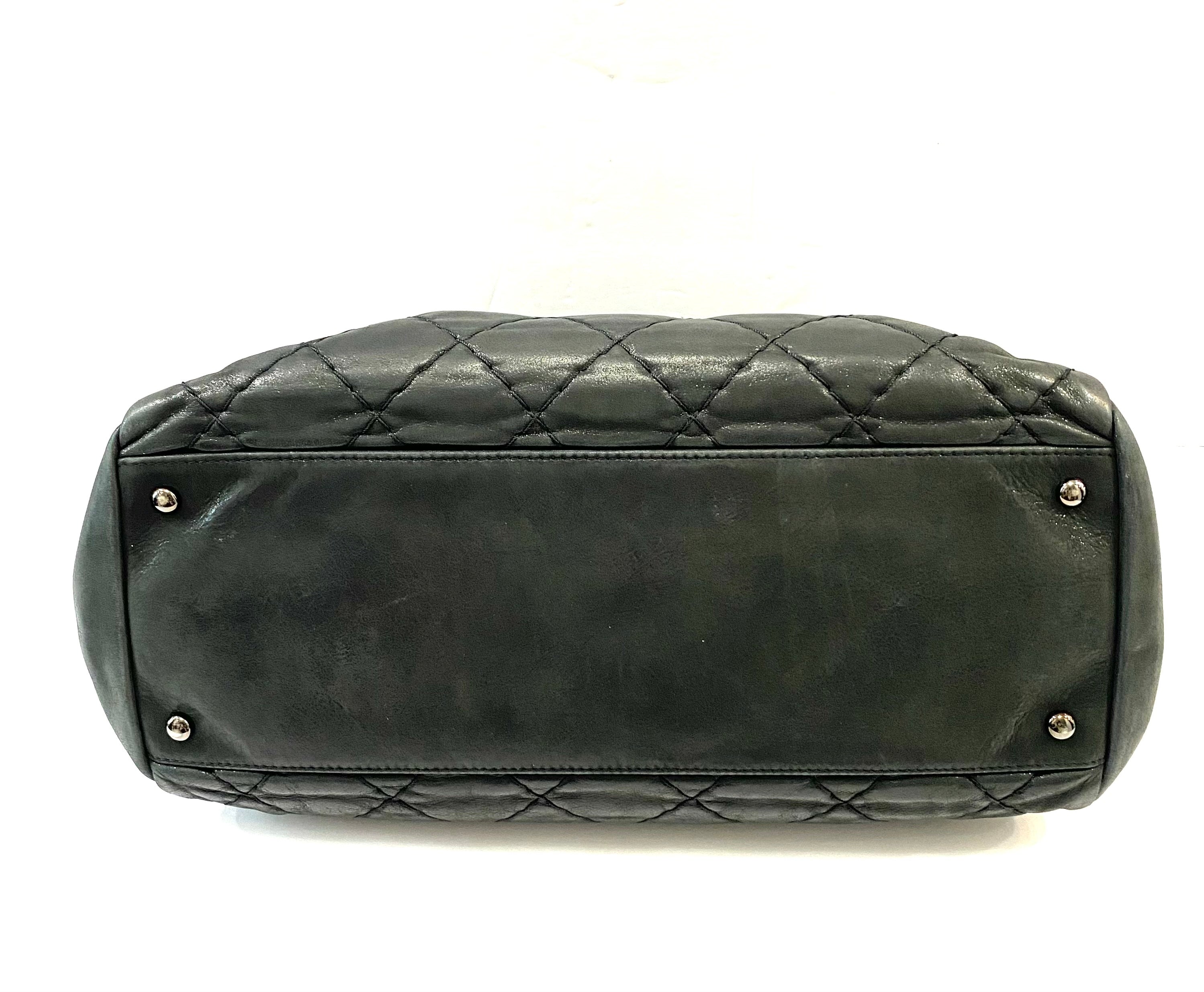 CHANEL IRIDESCENT CALFSKIN LEATHER LARGE JUST MADEMOISELLE BAG
