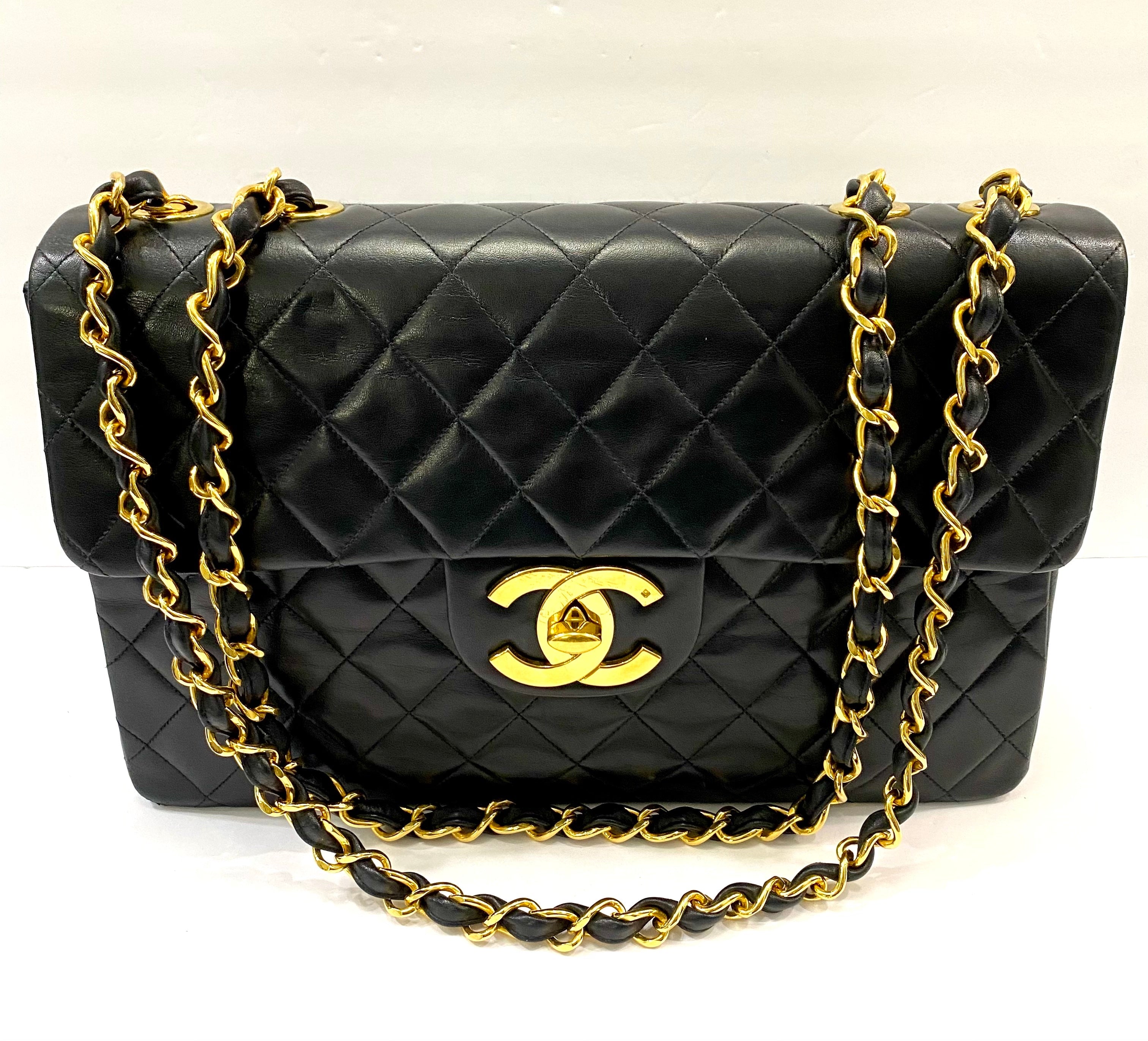 CHANEL TIMELESS CLASSIC QUILTED LAMBSKIN FLAP BAG