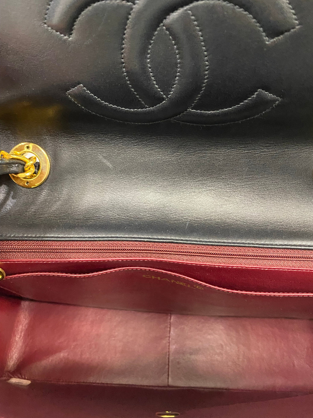 CHANEL TIMELESS CLASSIC QUILTED LAMBSKIN FLAP BAG