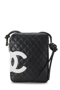 CHANEL QUILTED CALFSKIN LEATHER LIGNE CAMBON CROSSBODY BAG