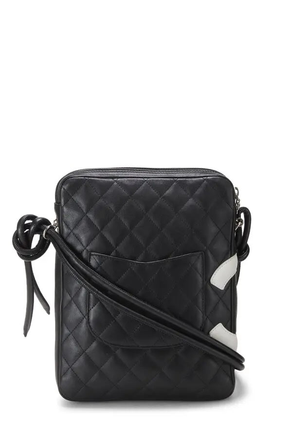 CHANEL QUILTED CALFSKIN LEATHER LIGNE CAMBON CROSSBODY BAG