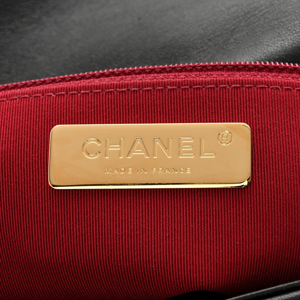 CHANEL 19 QUILTED LAMBSKIN LARGE FLAP BAG