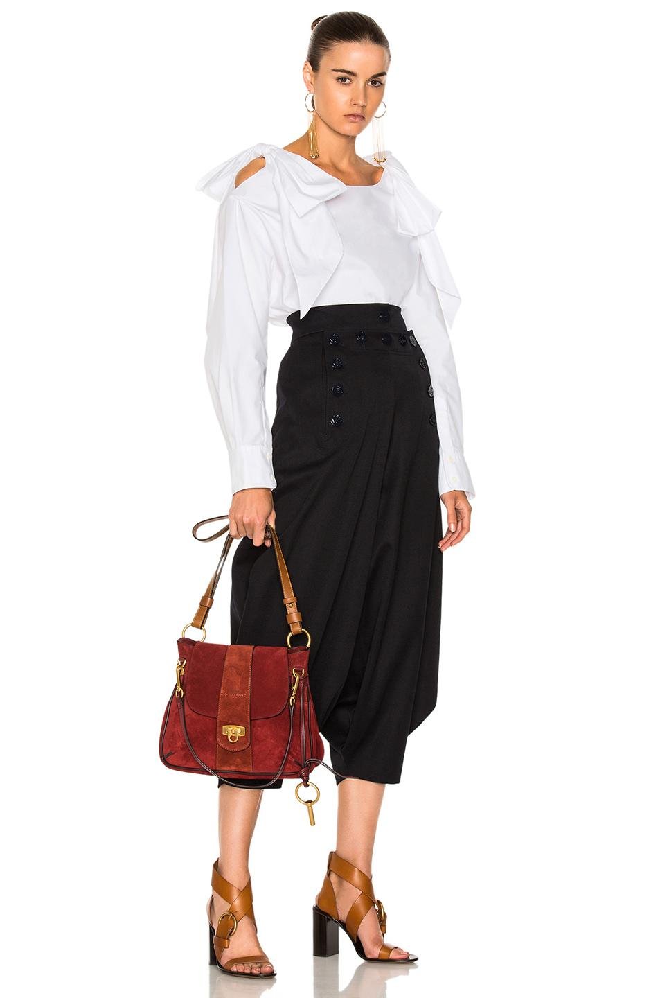 Chloé Lexa Suede  Crossbody Bag