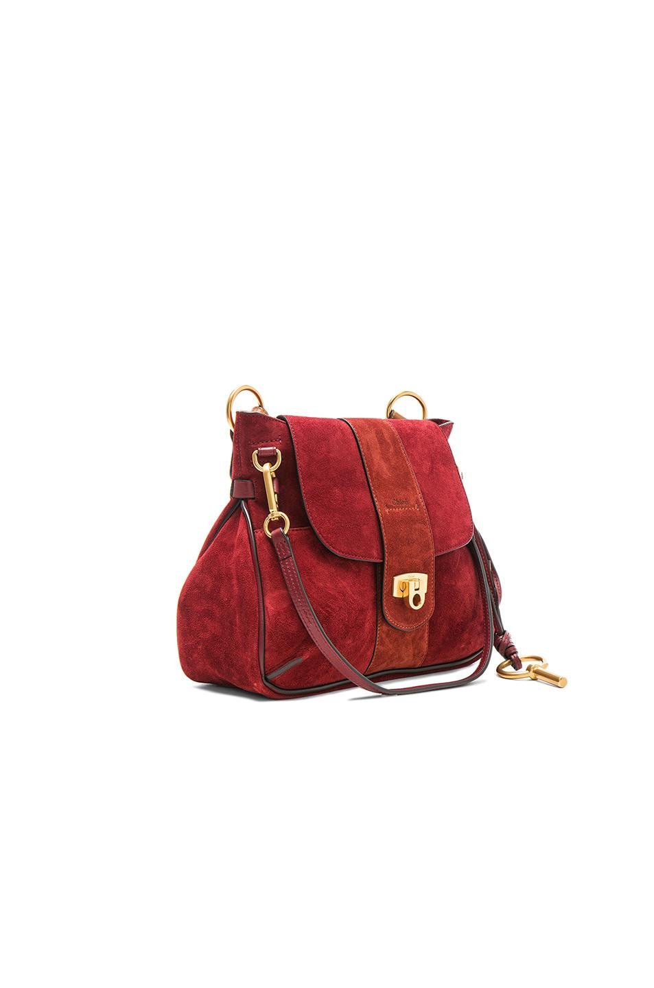Chloé Lexa Suede  Crossbody Bag