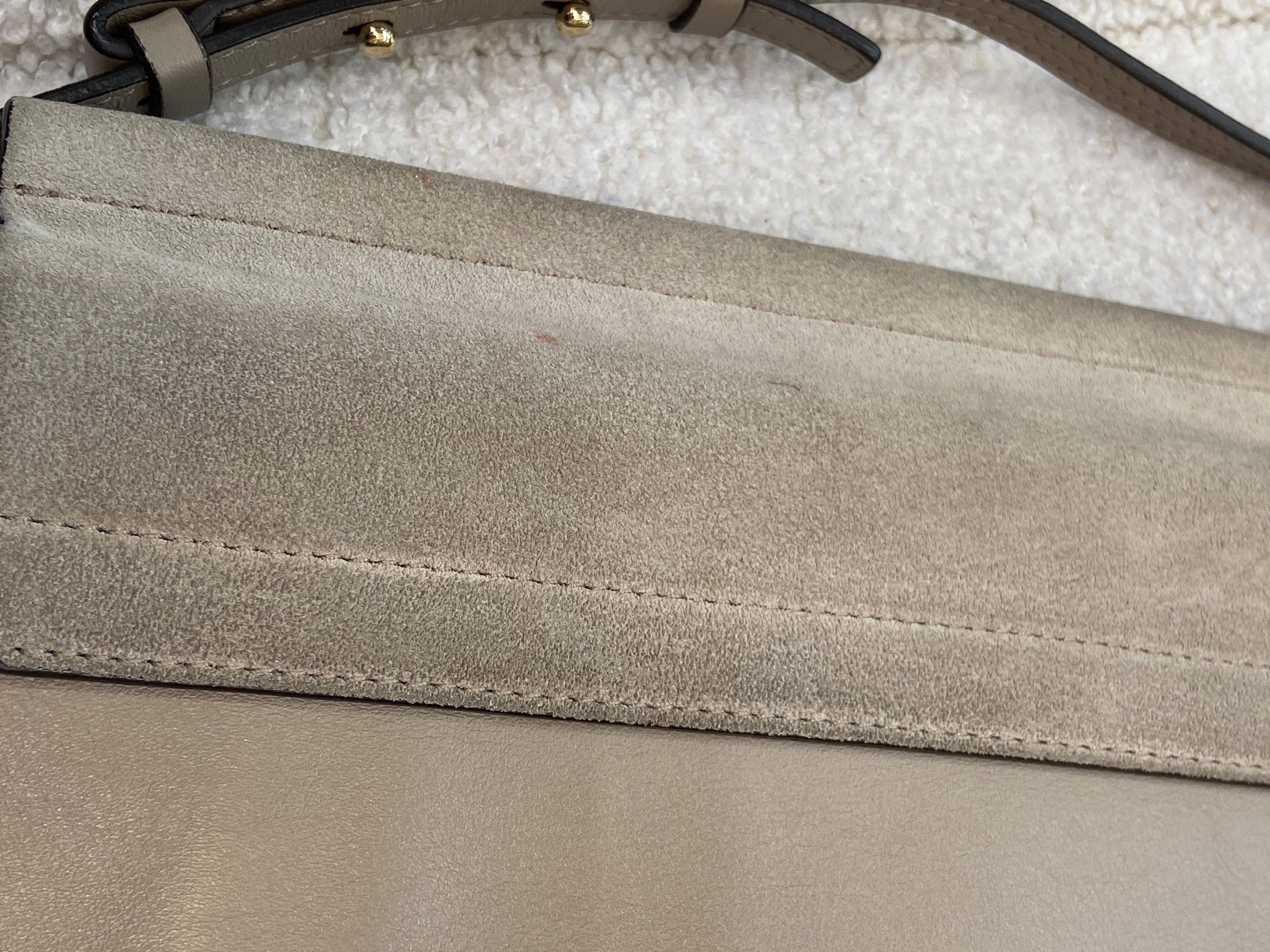 CHLOÉ FAYE MEDIUM FLAP SUEDE LEATHER CROSSBODY BAG
