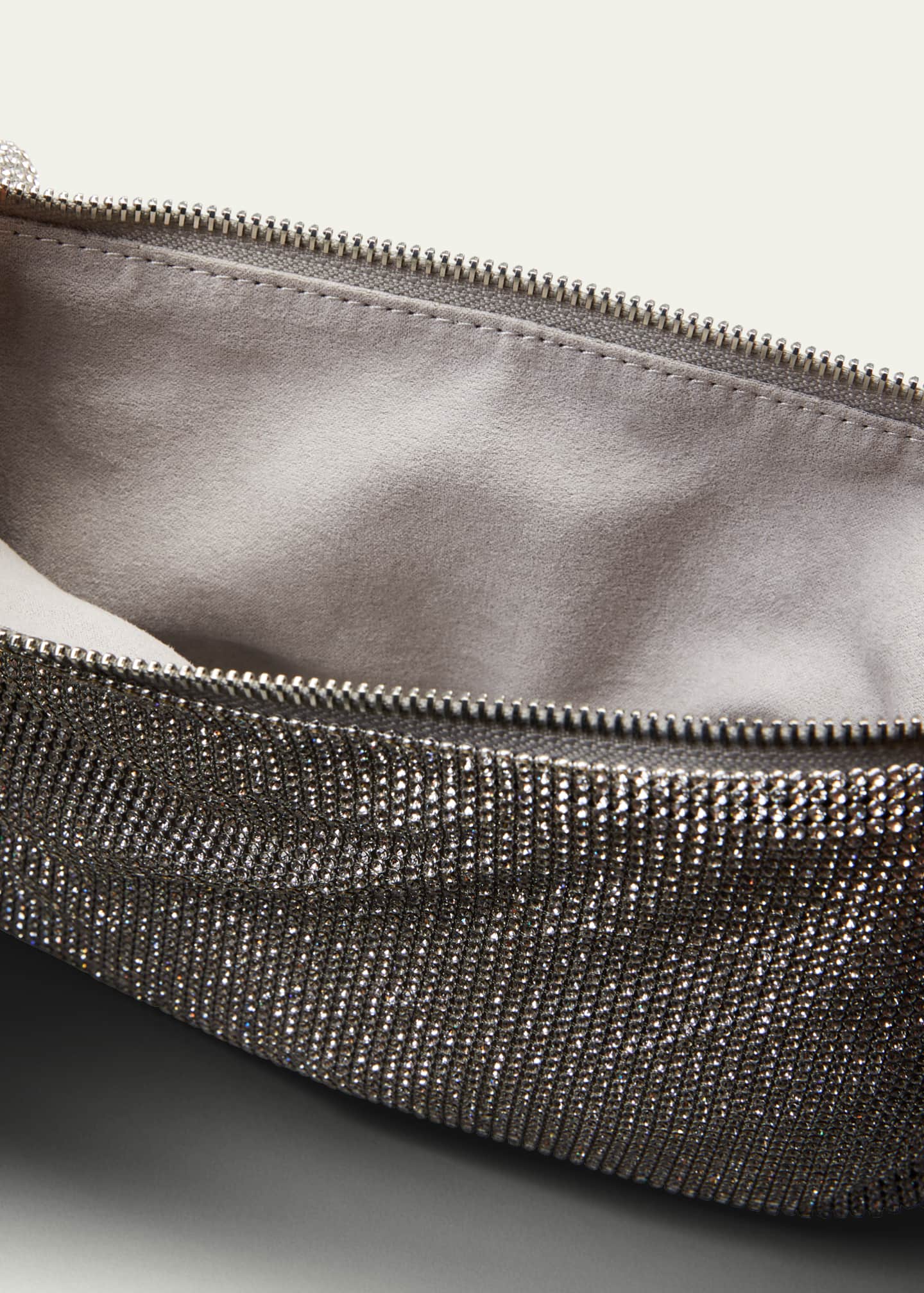 CULT GAIA HERA RHINESTONE KNOTTED EMBELLISHED HANDBAG