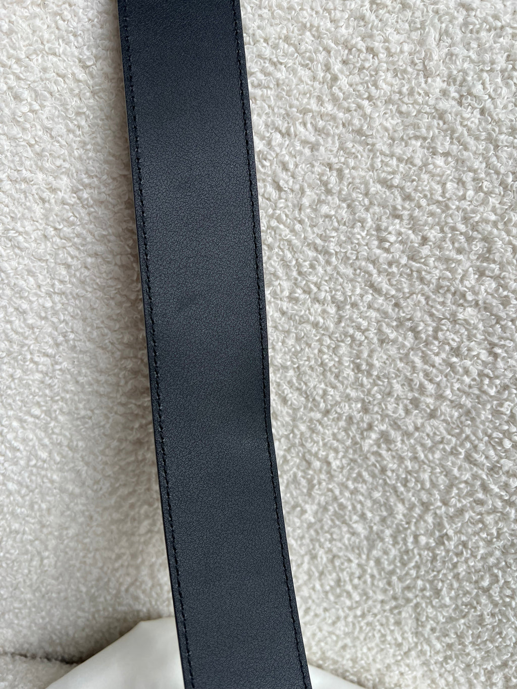 Gucci GG Marmont Black Wide Leather Belt with Shiny Gold Buckle (RRP £410)