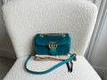 Gucci GG Mini Velvet Marmont Mini Shoulder Bag (RRP £1295)