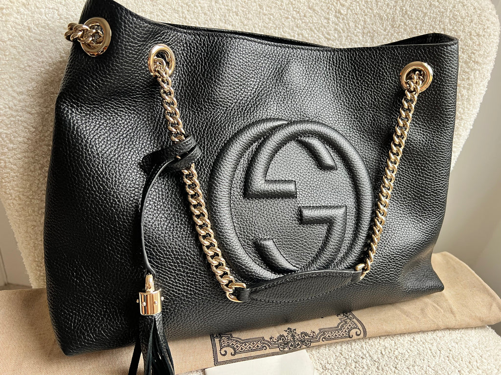 Gucci Black Soho Chain Tote (RRP £1350)