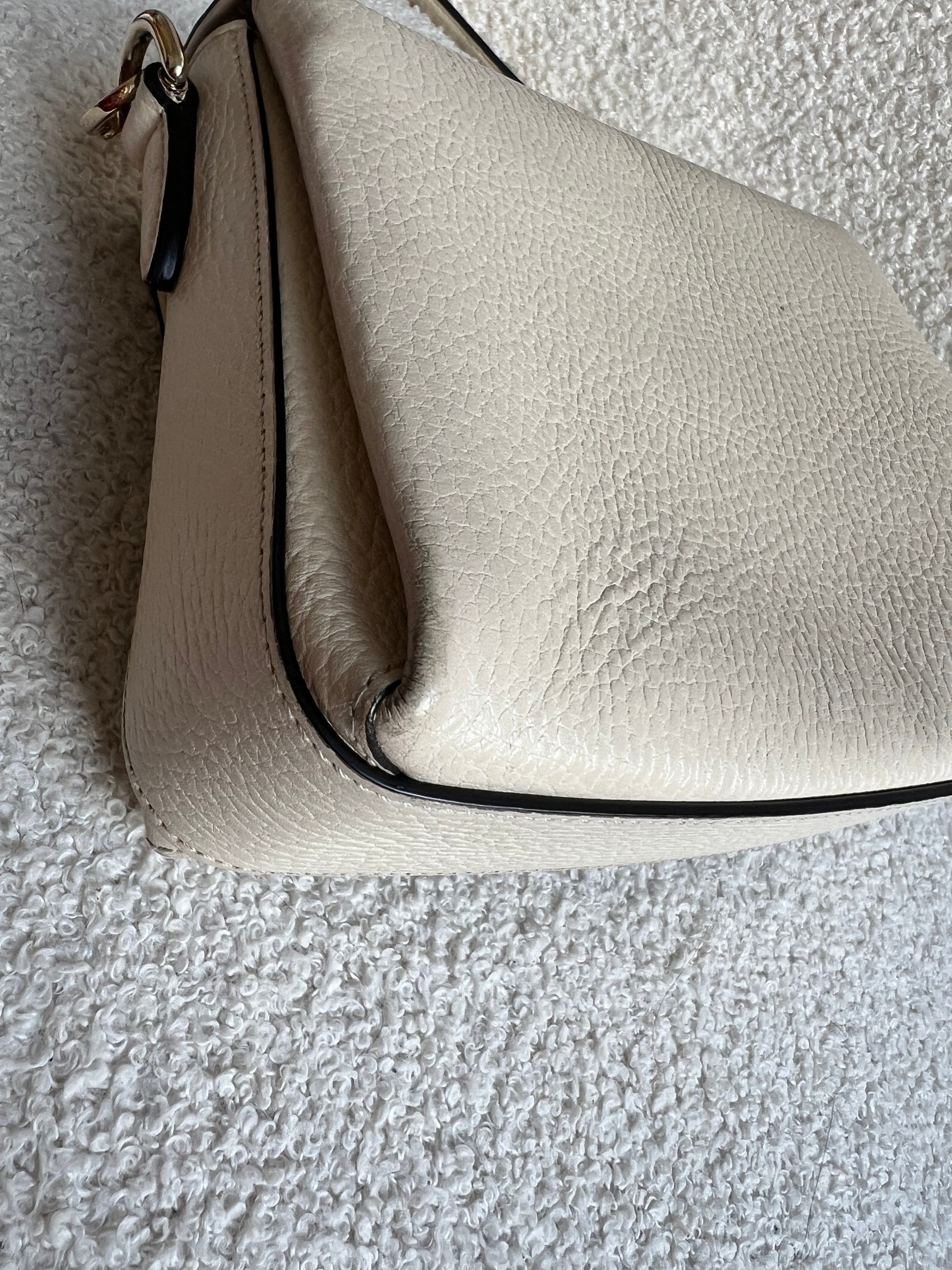 Gucci Interlocking GG Cream Mini Cross Body Bag