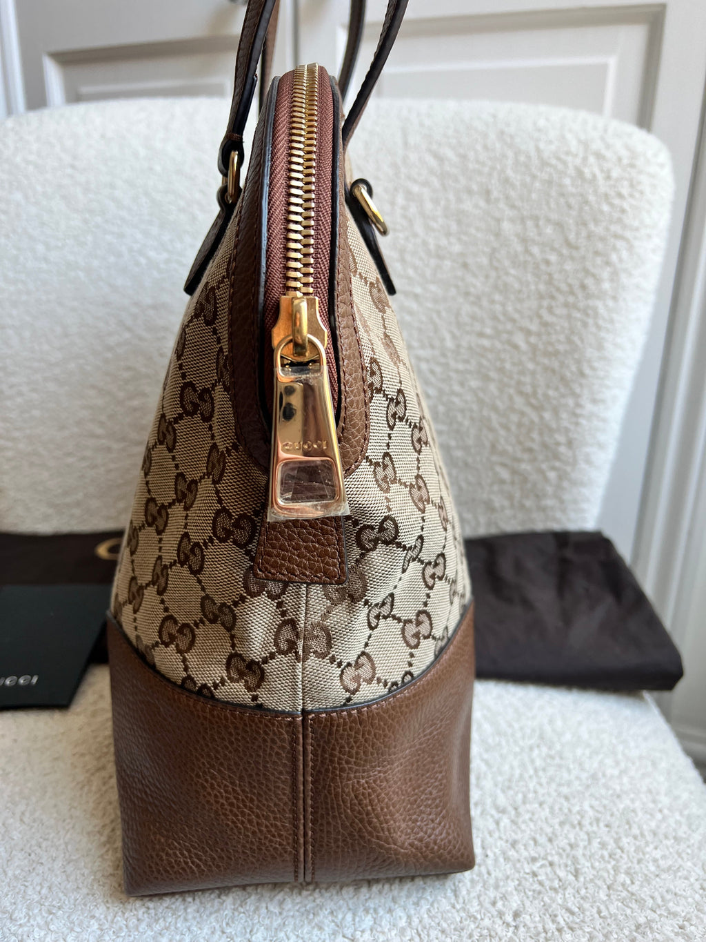 Gucci GG Bree Canvas Shoulder Bag