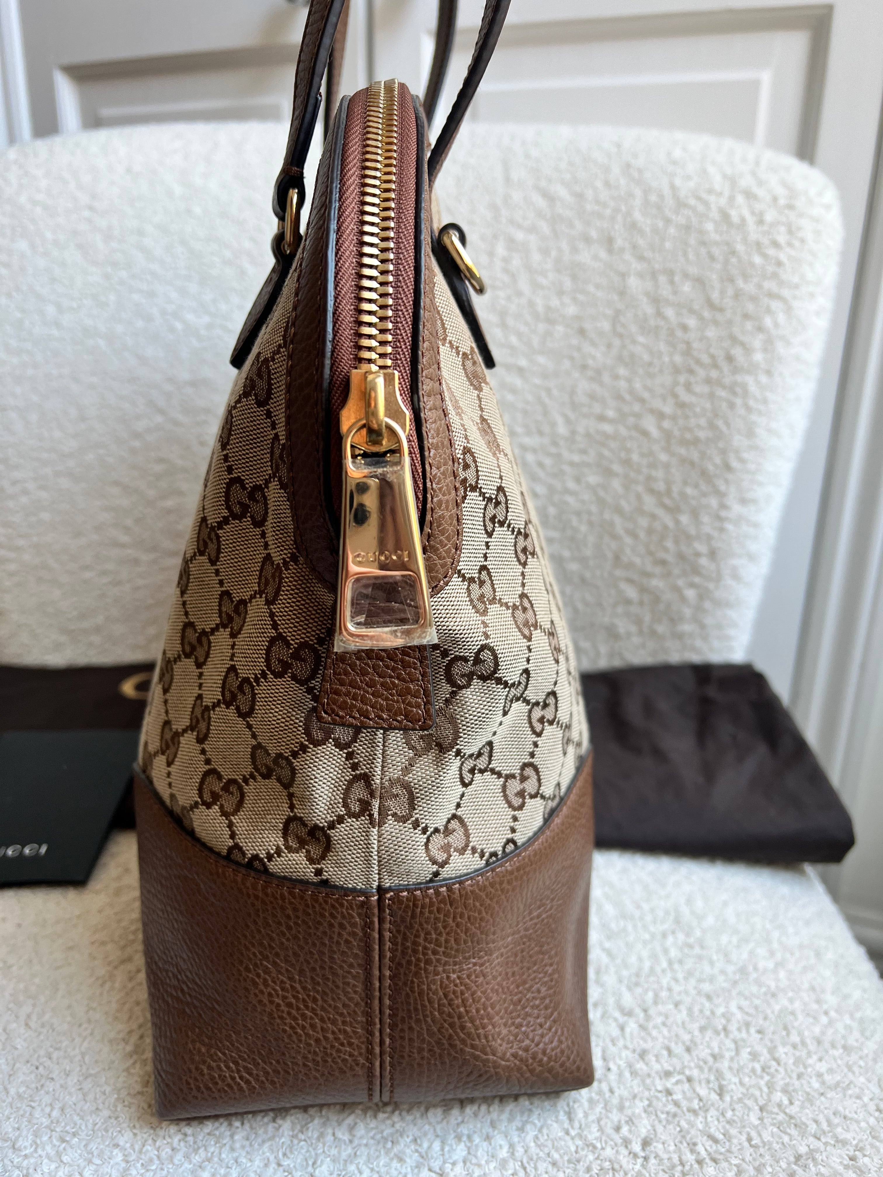 Gucci GG Bree Canvas Shoulder Bag