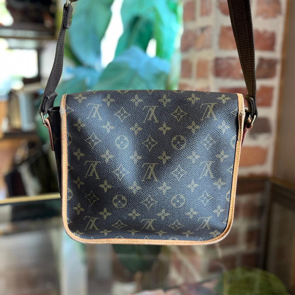LOUIS VUITTON Bosphore Messenger PM Brown Monogram Canvas Crossbody Bag