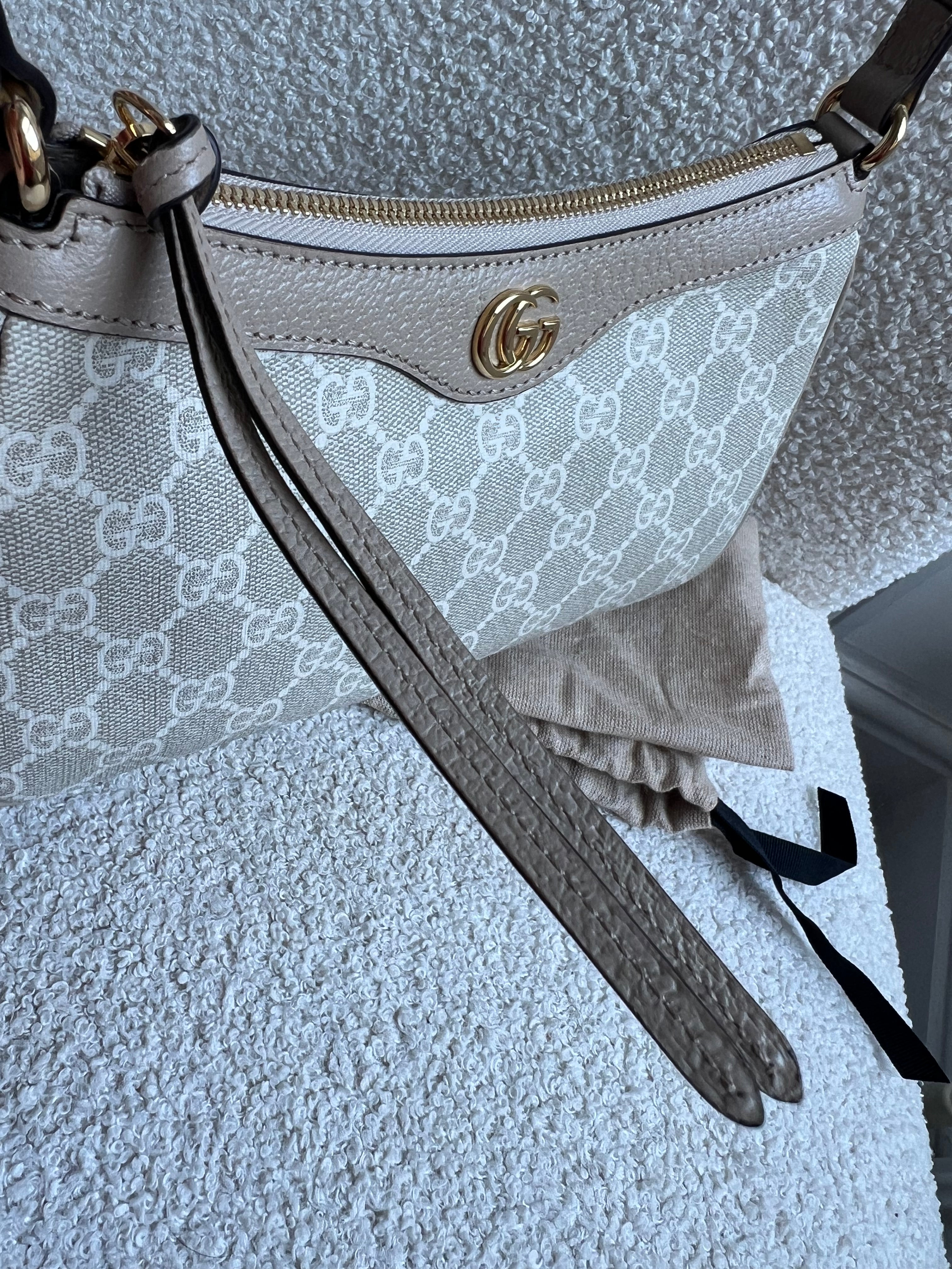 Gucci Ophidia GG Beige Supreme Shoulder Bag (RRP £930)