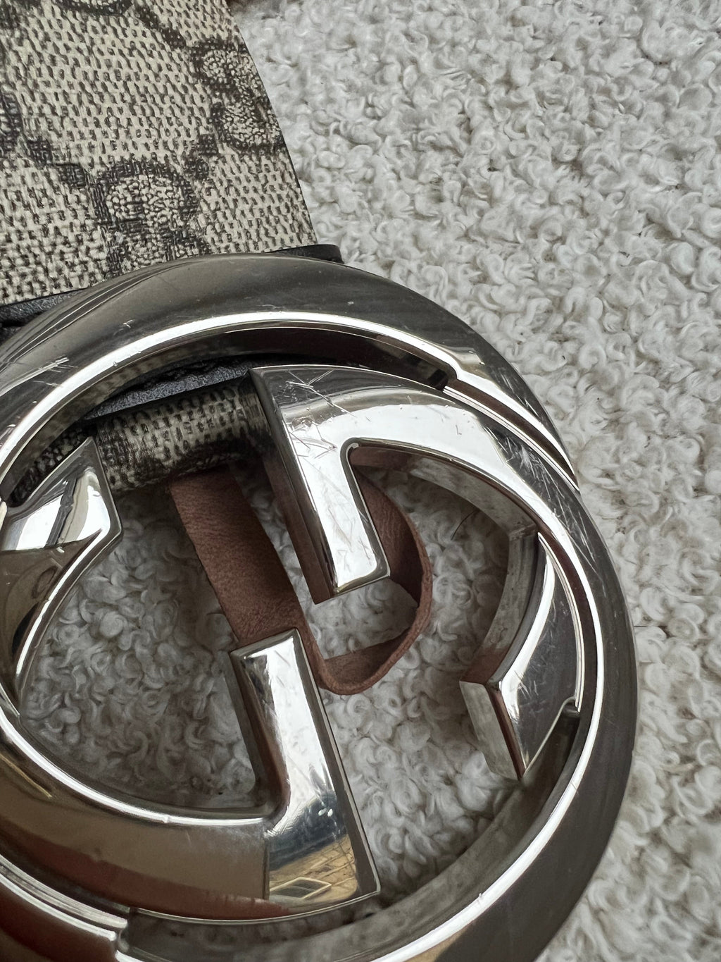Gucci Interlocking GG Belt Supreme (RRP £360)