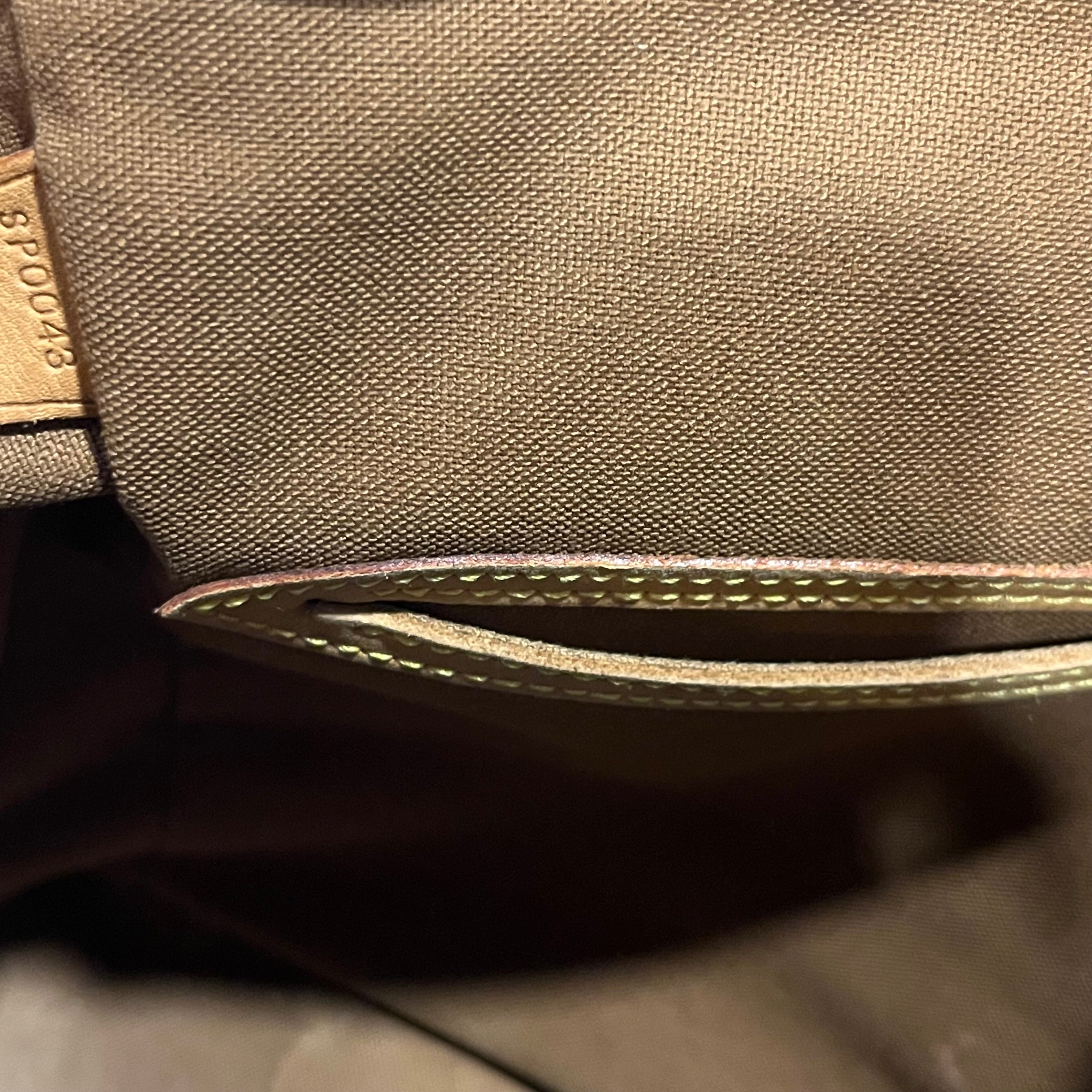 LOUIS VUITTON Montsouris Monogram Canvas Vintage Backpack