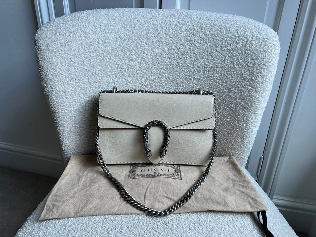 Gucci Dionysus GG White Small Shoulder Bag (RRP £2,670)