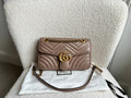 Gucci GG Dusty Pink Marmont Small Shoulder Bag (RRP £2070)