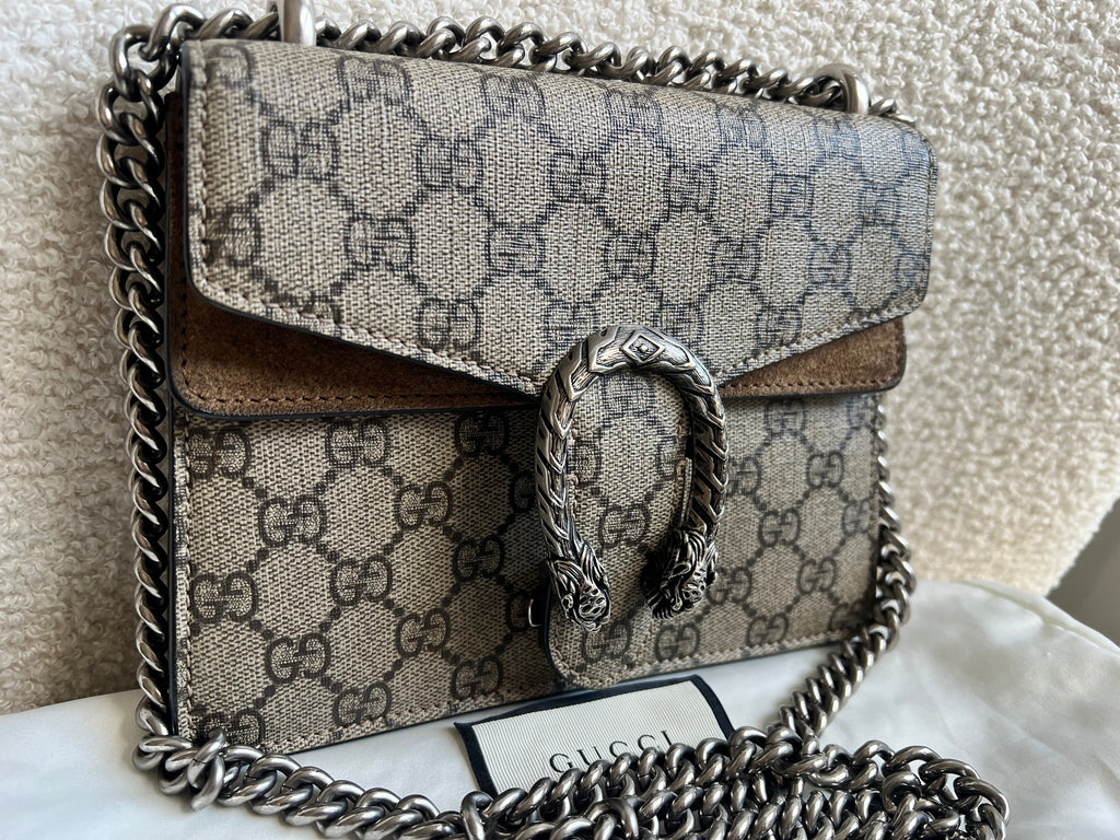 Gucci Dionysus GG Supreme Mini Shoulder Bag (RRP £1,890)