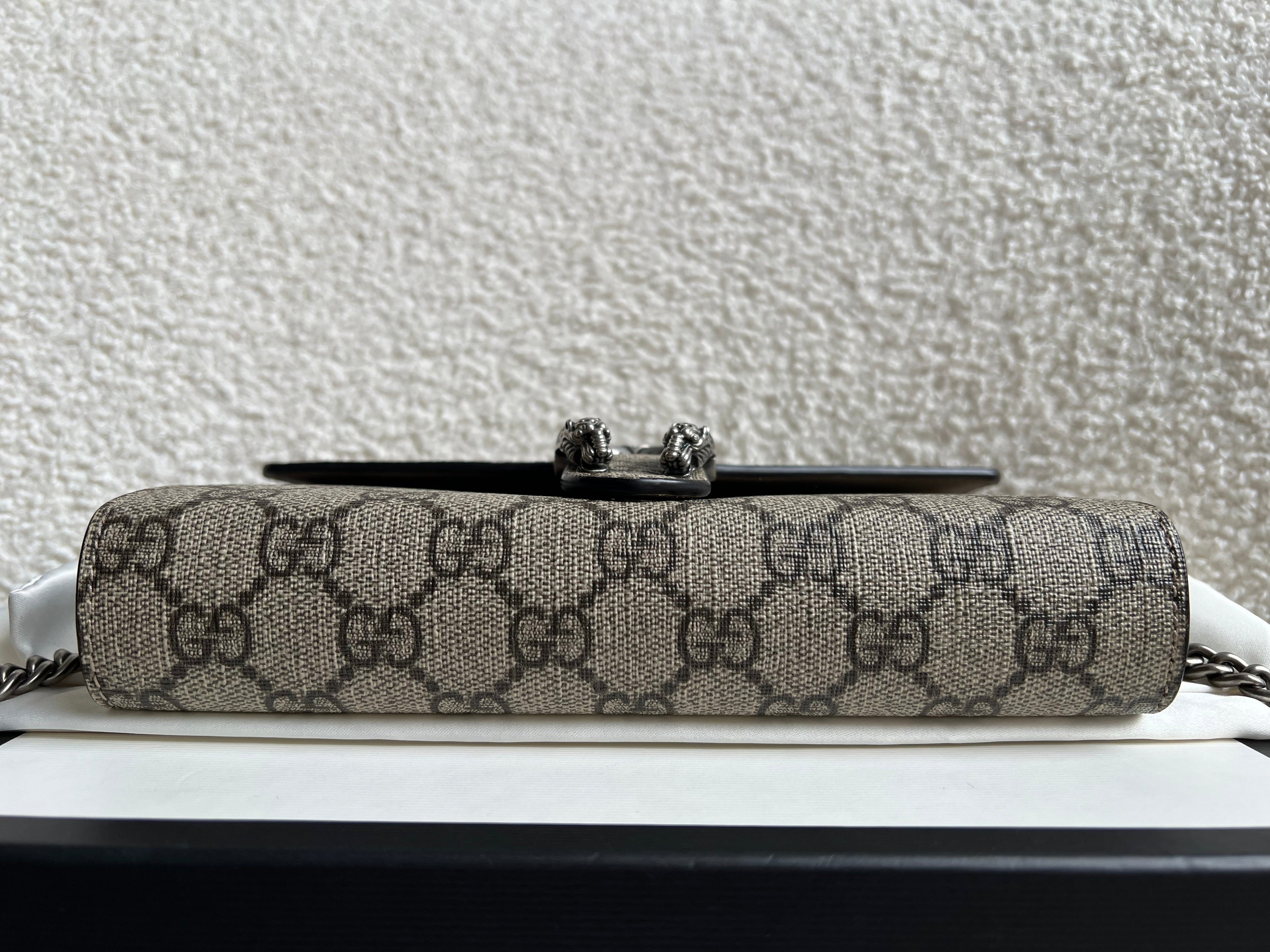 Gucci Dionysus GG Supreme Chain Wallet (RRP £1400)