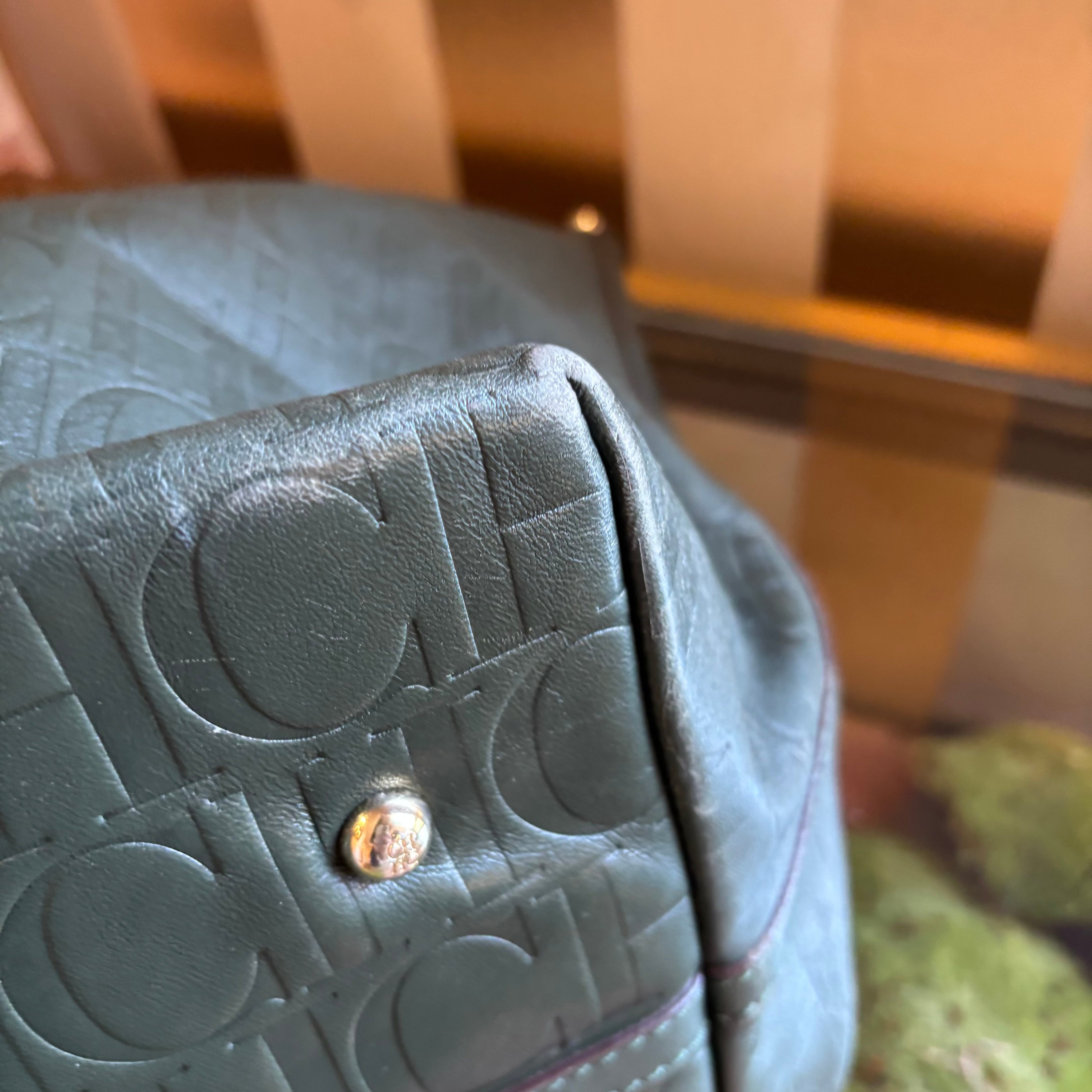 CAROLINA HERRERA CH Embossed Tote