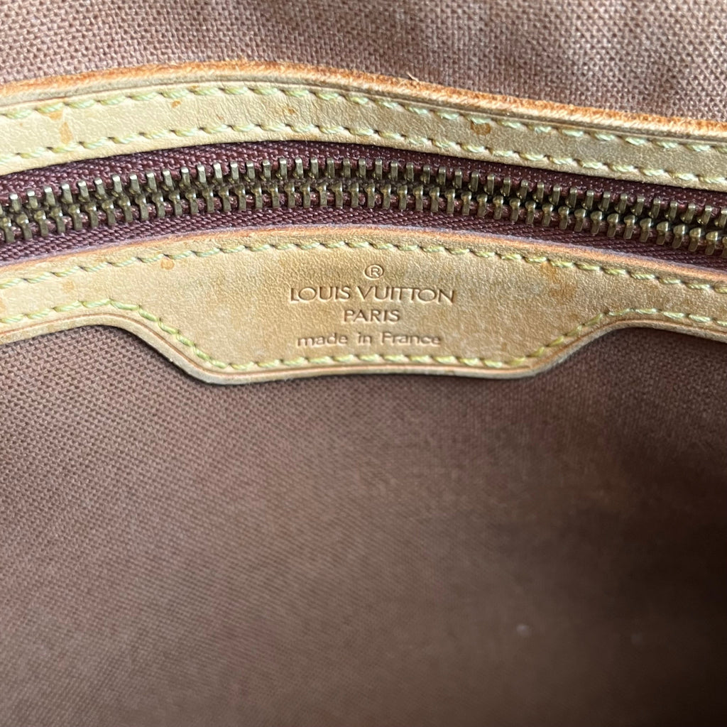 LOUIS VUITTON Abbesses Brown Monogram Canvas Messenger Bag