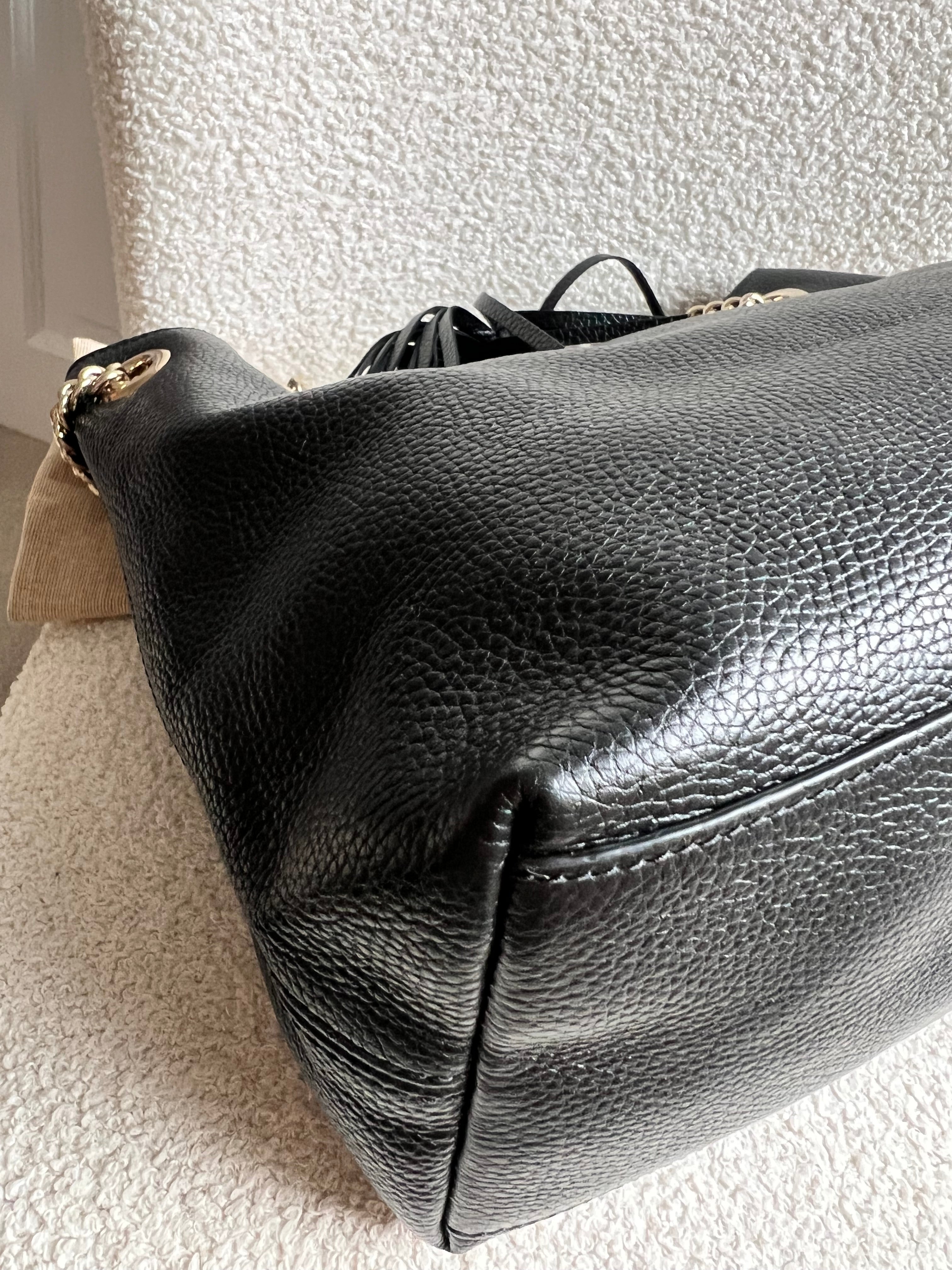 Gucci Black Soho Chain Tote (RRP £1350)