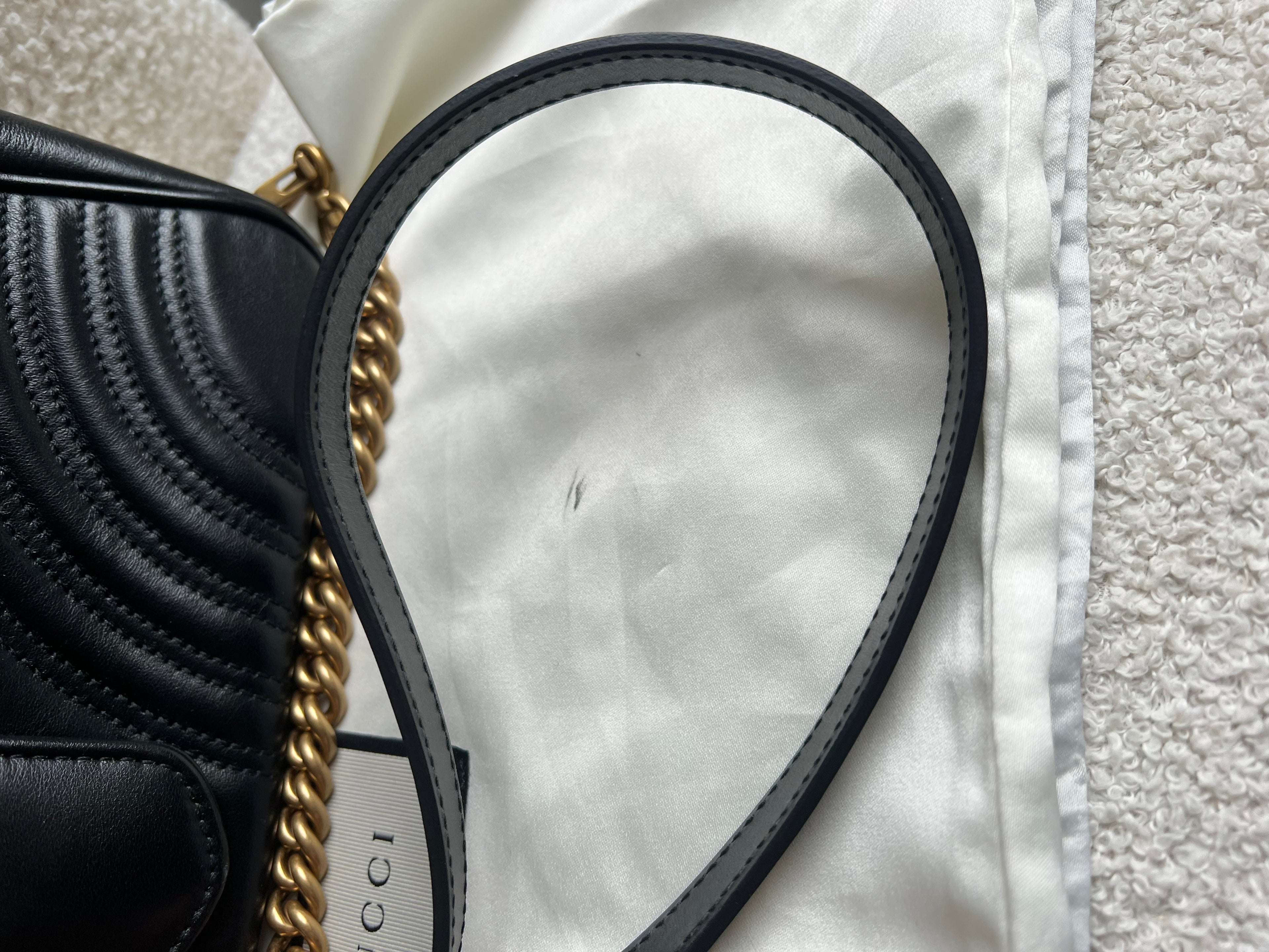 Gucci GG Black Small Top Handle Bag (RRP £2050)