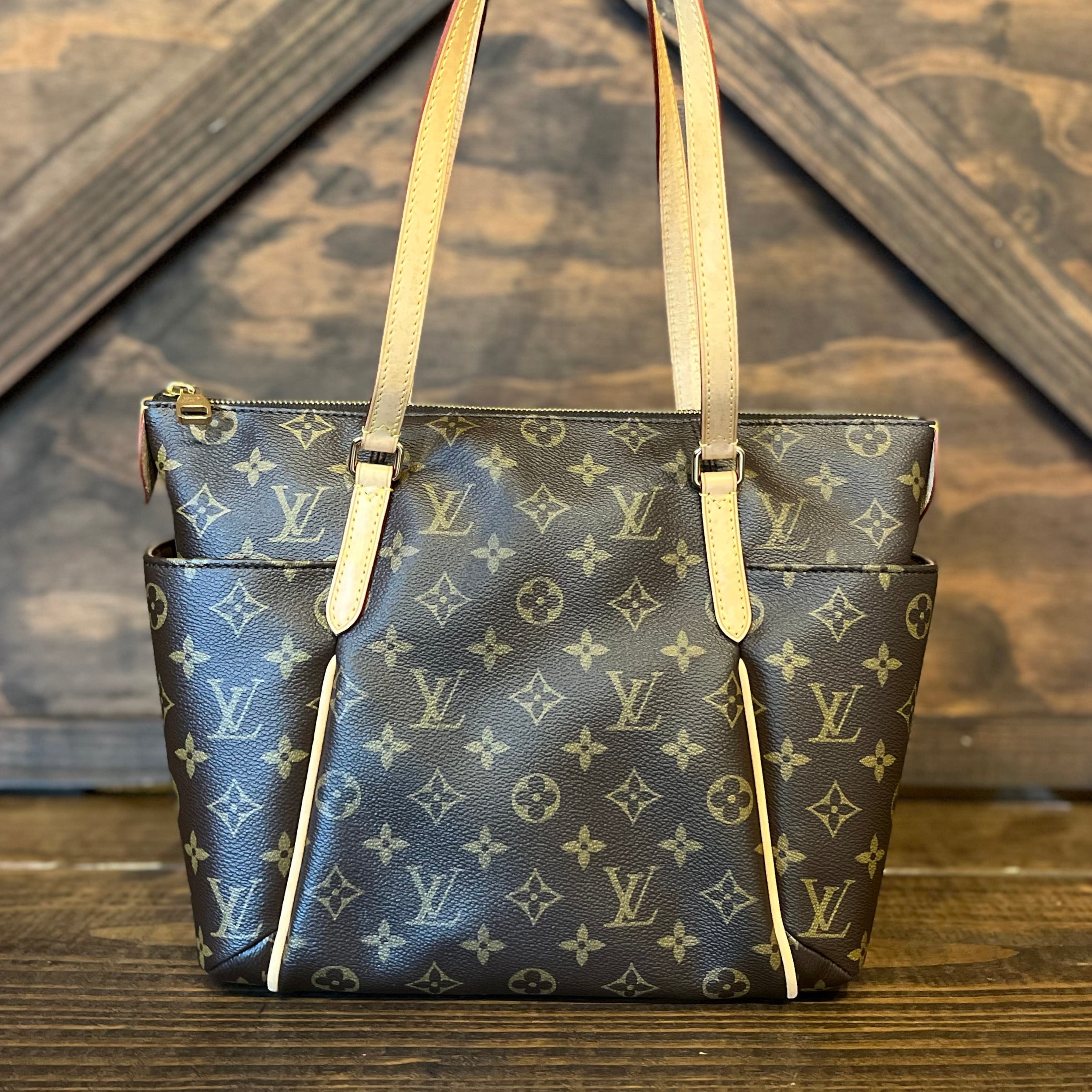 LOUIS VUITTON Totally PM Brown Monogram Canvas Tote