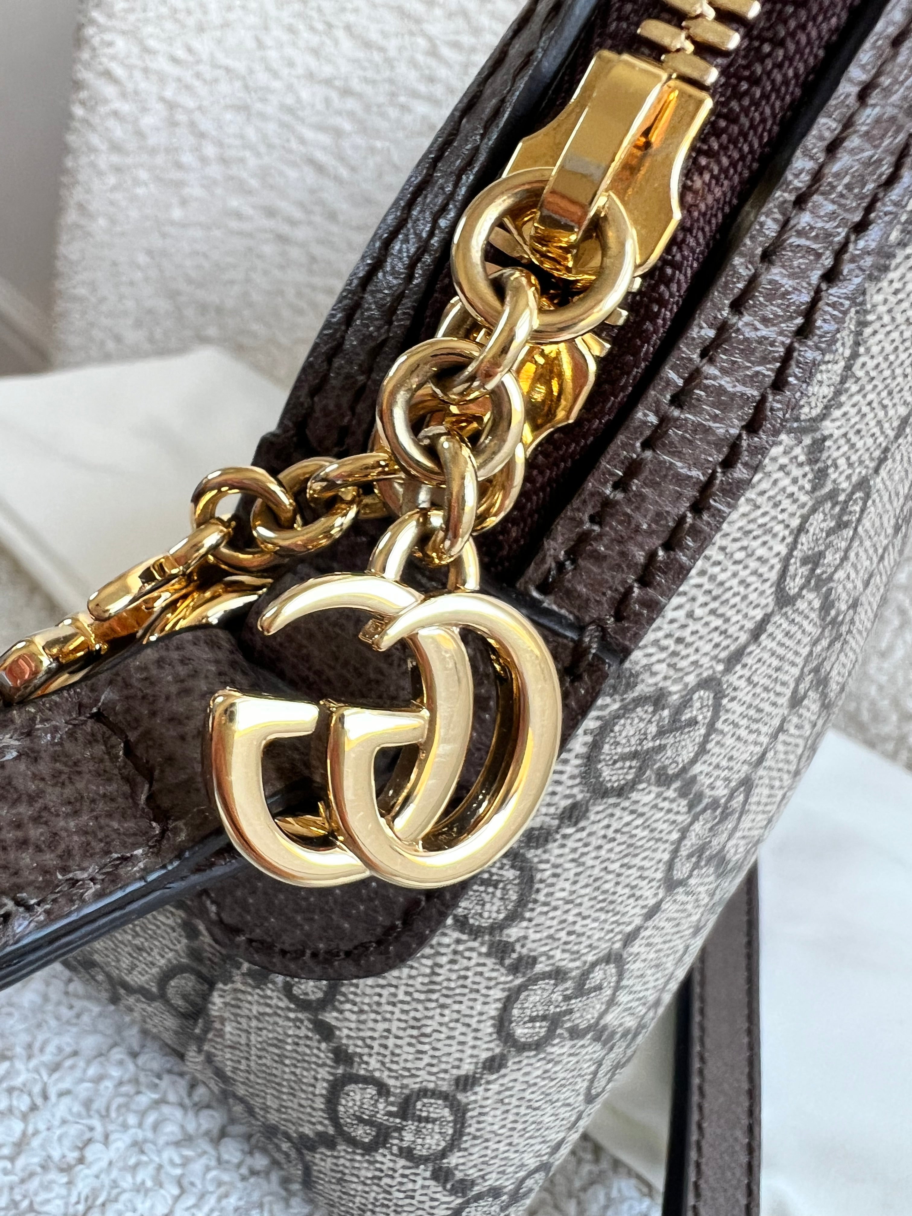 Gucci Ophidia GG Supreme Rounded Top Shoulder Bag (RRP £1,380)