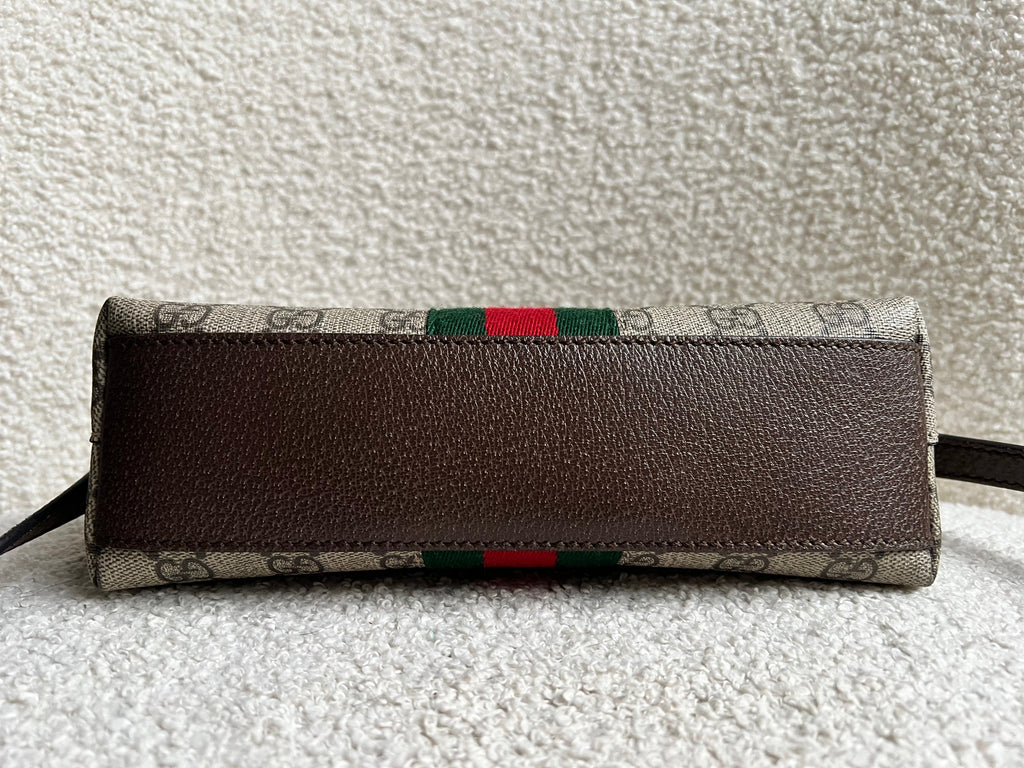 Gucci Ophidia GG Supreme Rounded Top Shoulder Bag (RRP £1,380)