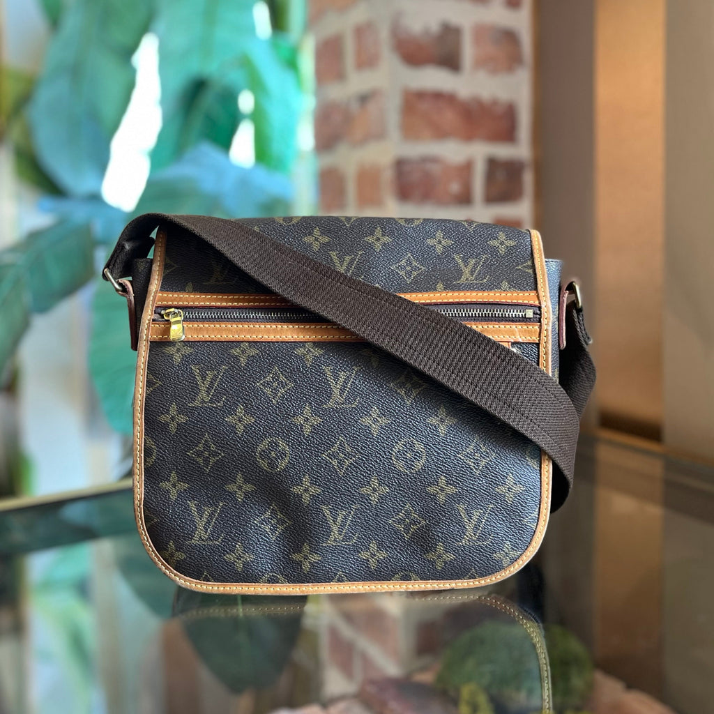 LOUIS VUITTON Bosphore Messenger PM Brown Monogram Canvas Crossbody Bag