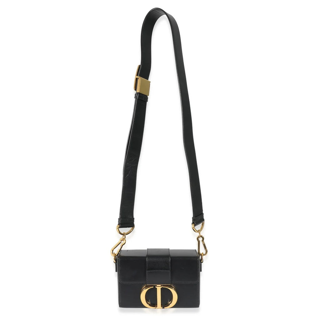 DIOR BOX CALFSKIN LEATHER 30 MONTAIGNE SHOULDER BAG