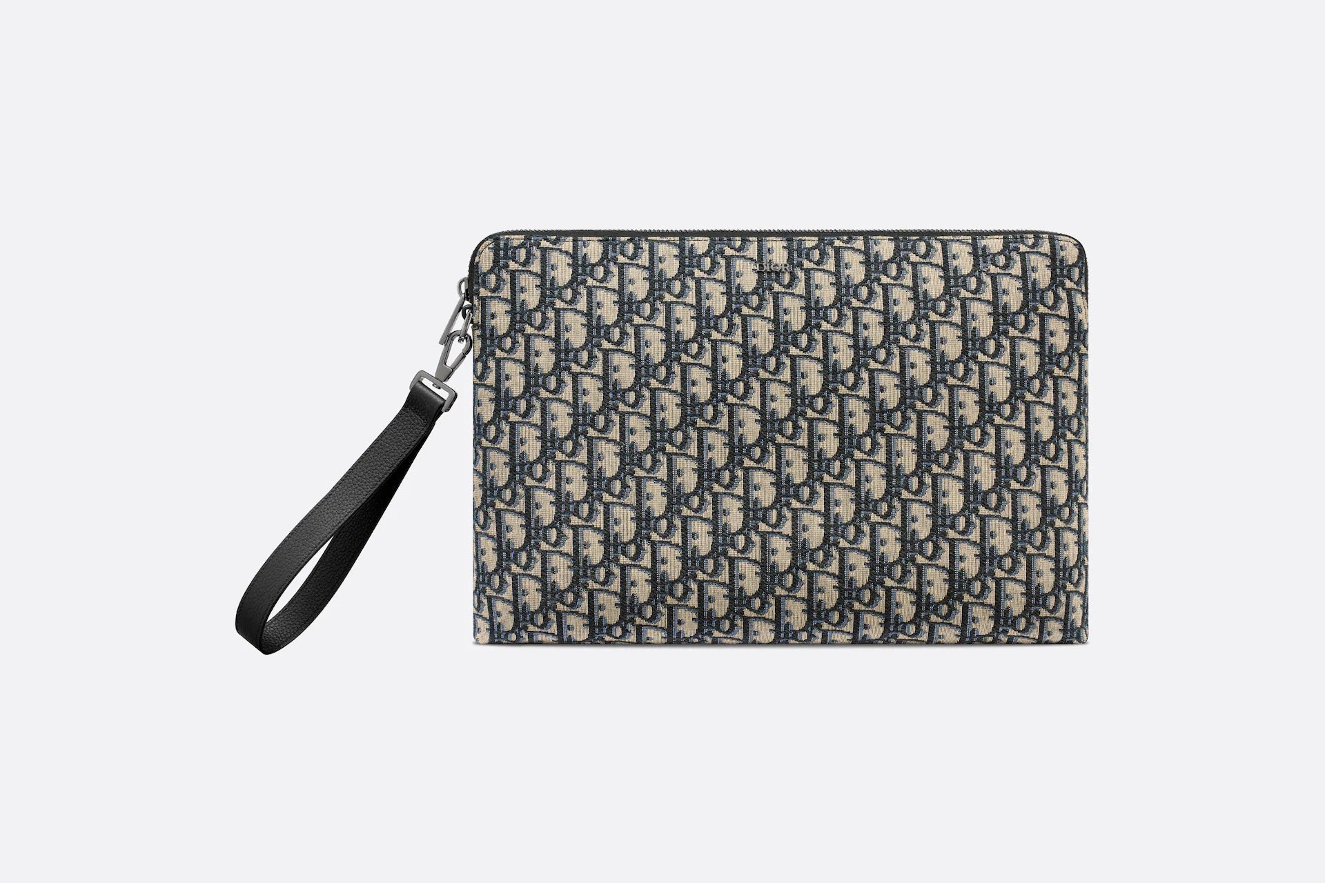 DIOR OBLIQUE A4 ZIPPED POUCH