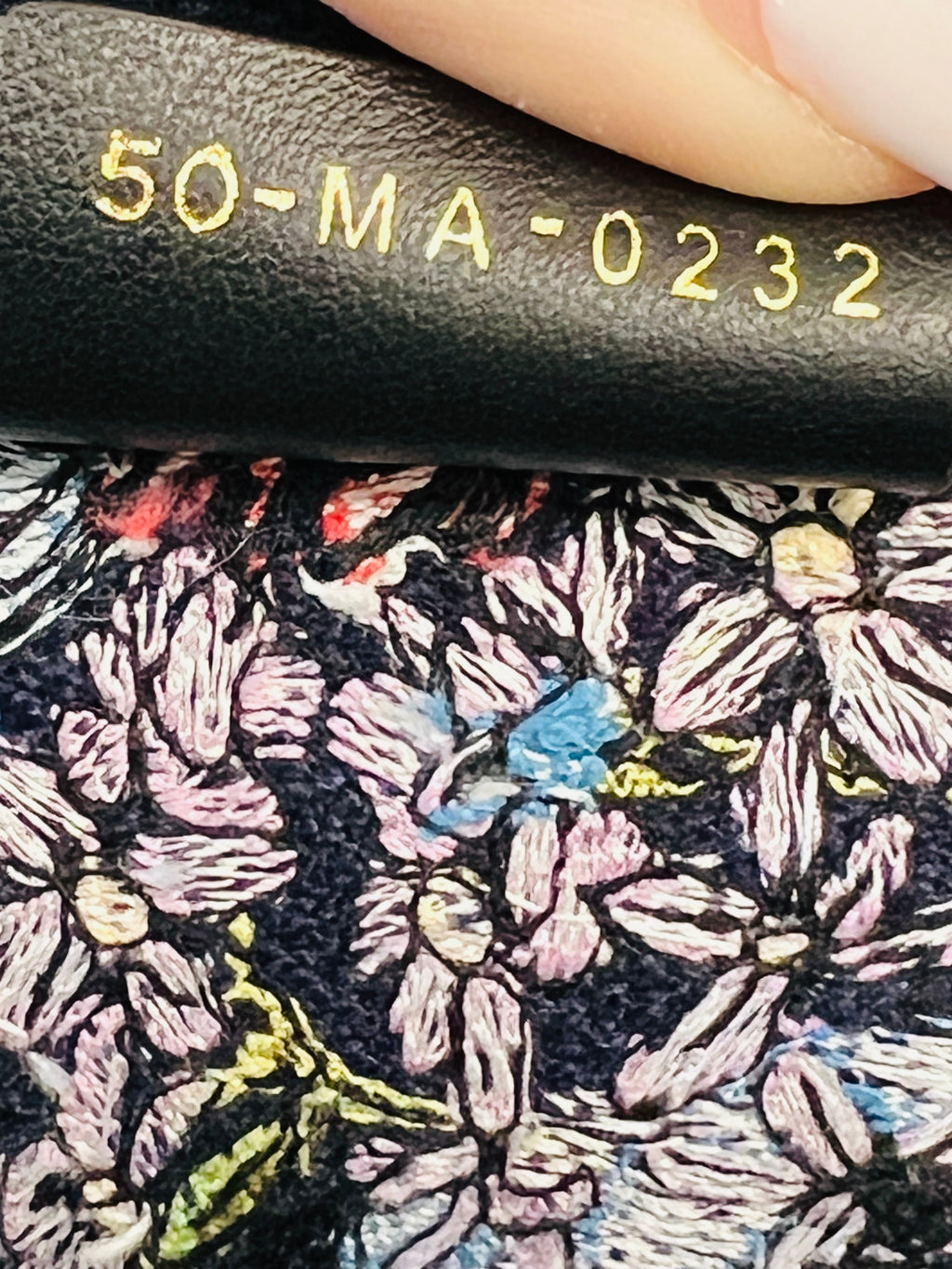 DIOR CANVAS EMBROIDERED LARGE D-CONSTELLATION BOOK TOTE