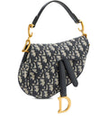 DIOR OBLIQUE JACQUARD MINI SADDLE BAG