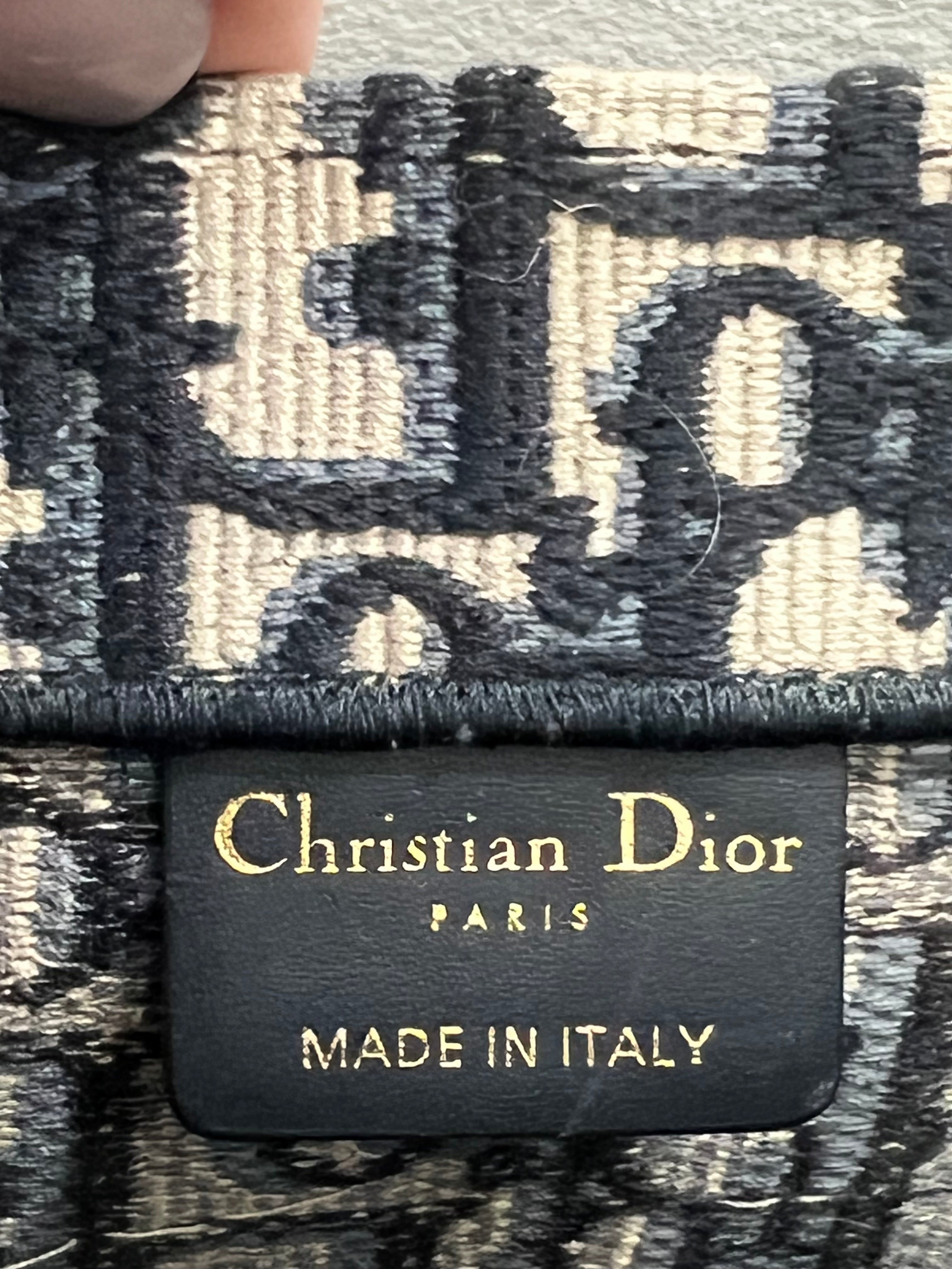 CHRISTIAN DIOR MEDIUM OBLIQUE BOOK TOTE BAG