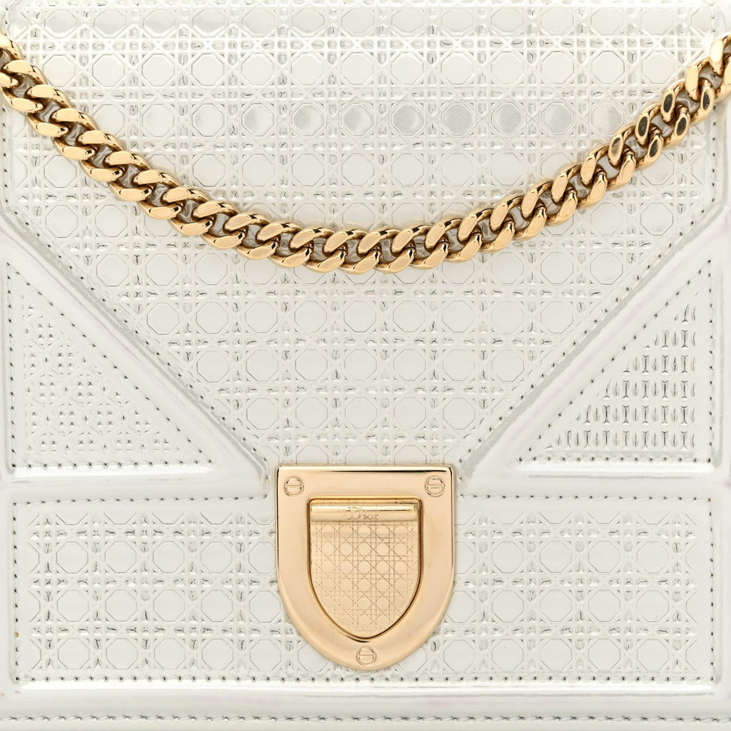 DIOR SMALL MICRO CANNAGE DIORAMA SHOULDER BAG