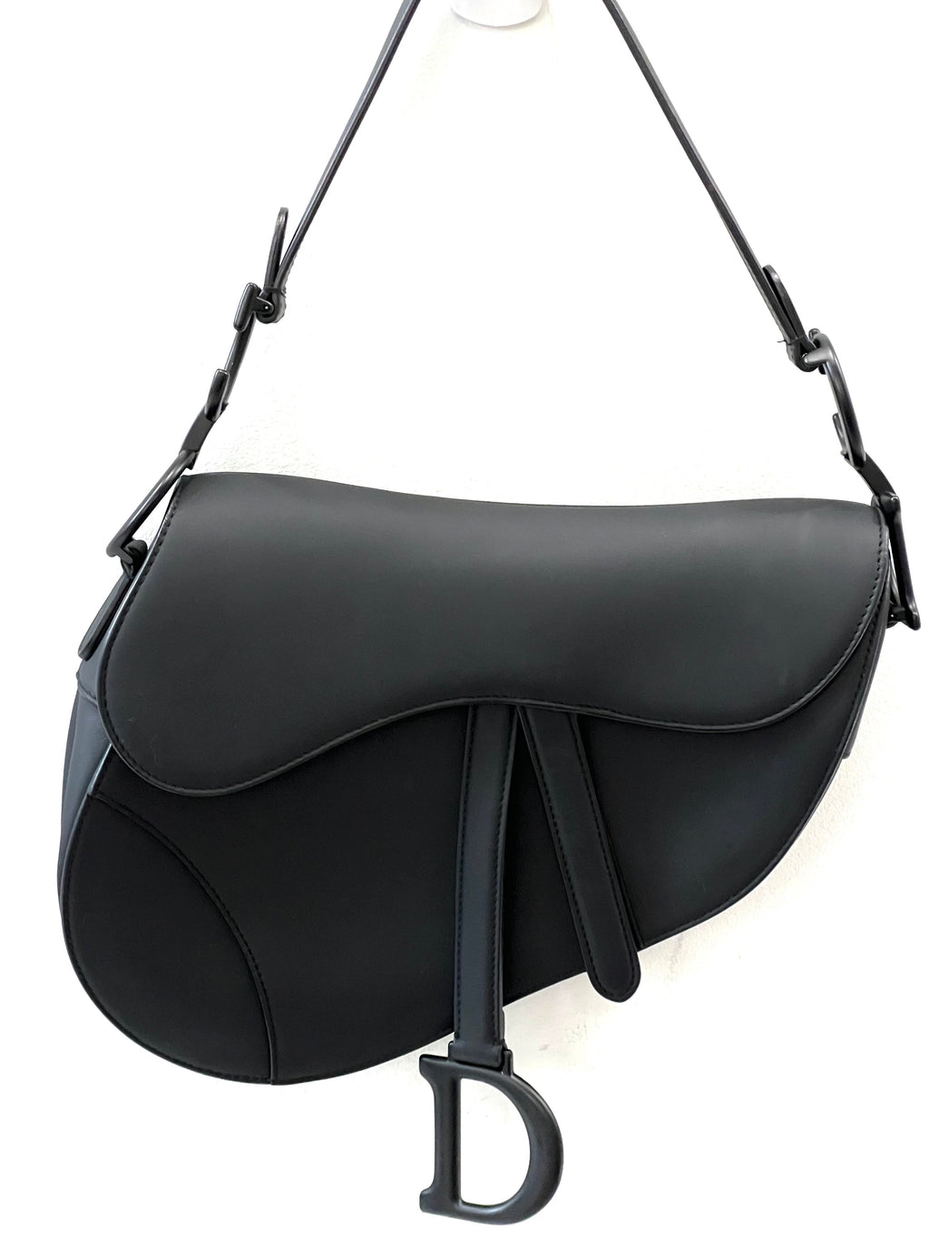 CHRISTIAN DIOR ULTRA MATT CALFSKIN SADDLE BAG