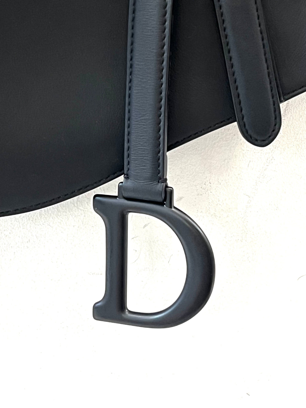 CHRISTIAN DIOR ULTRA MATT CALFSKIN SADDLE BAG