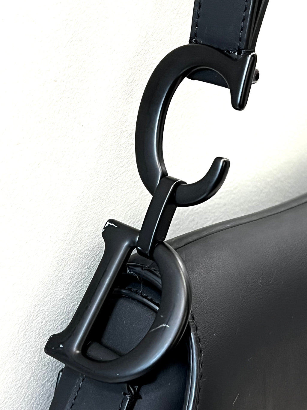 CHRISTIAN DIOR ULTRA MATT CALFSKIN SADDLE BAG