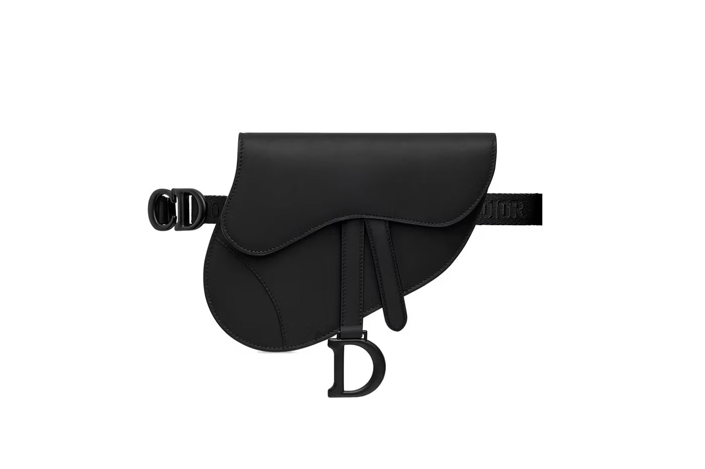 CHRISTIAN DIOR ULTRA MATTE SADDLE BELT BAG